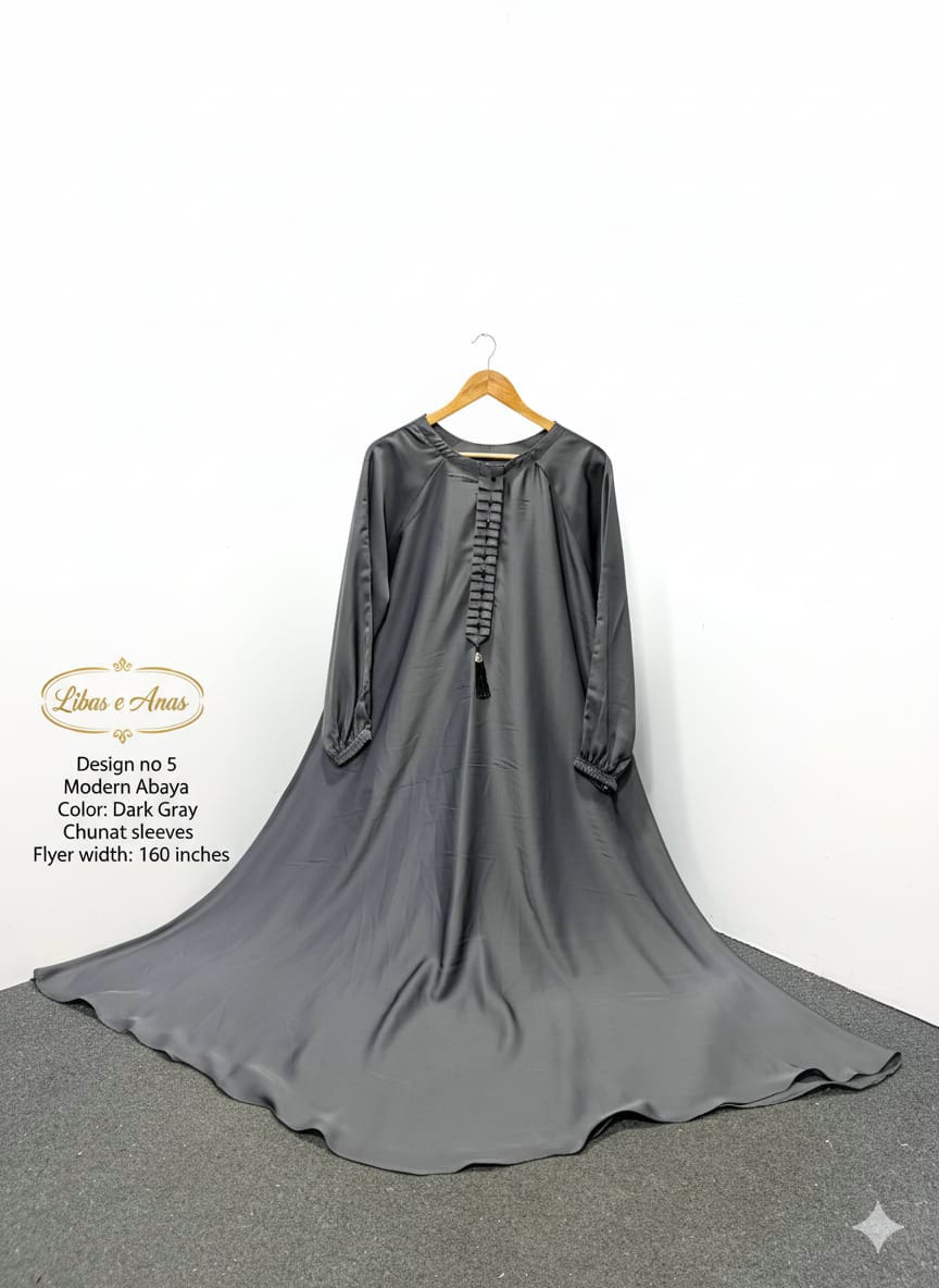 Simple Abaya Chunat Sleeves