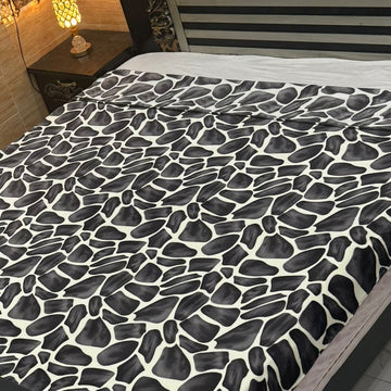 Luxury Summer AC  Blanket(Grey Marbel)