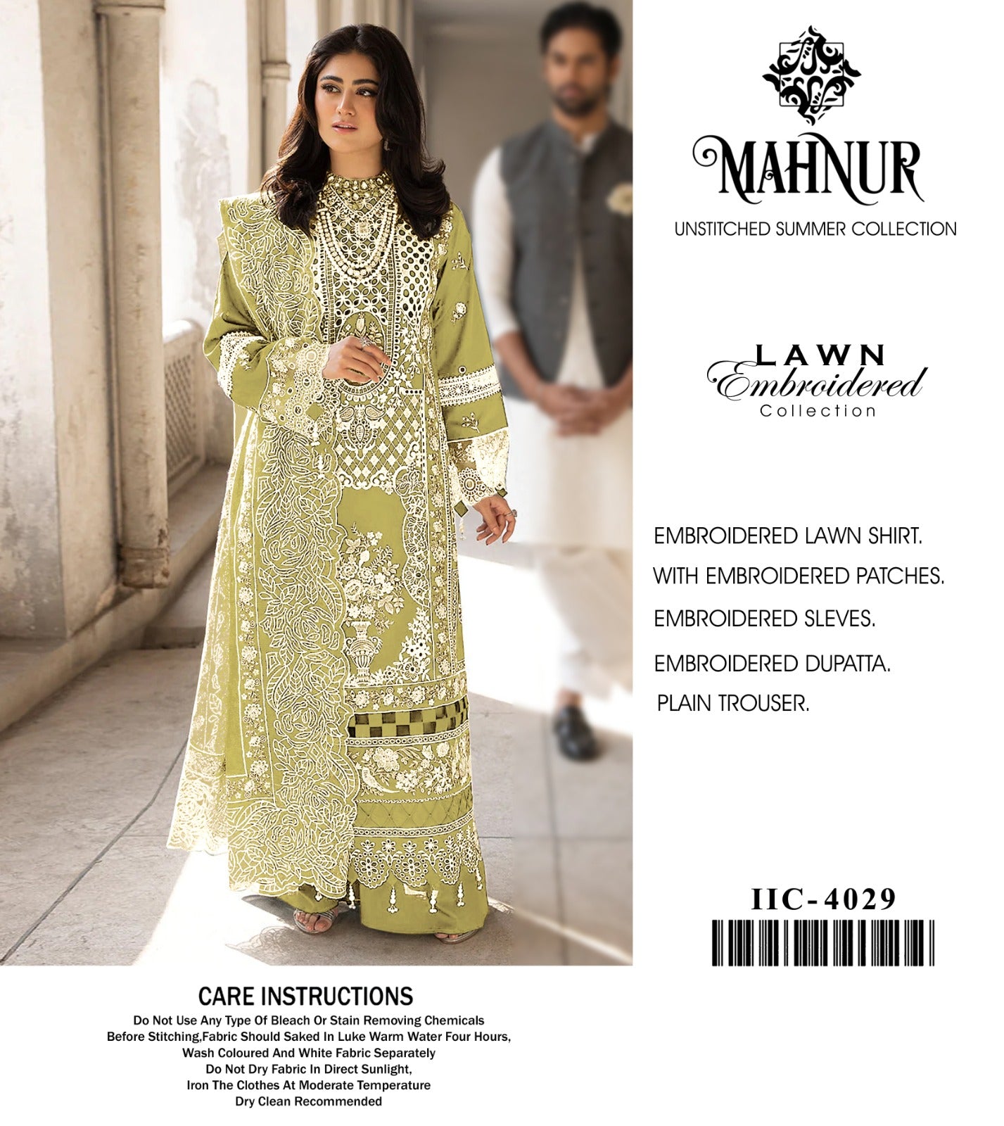 Summer Bloom – Embroidered Lawn