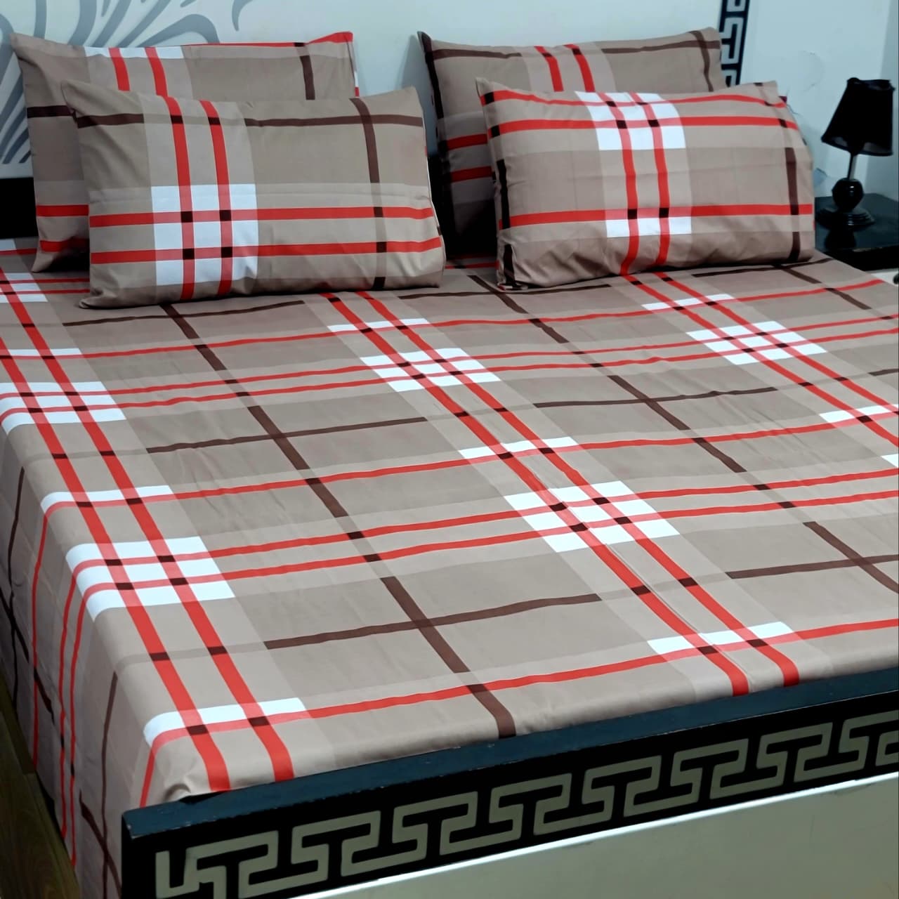 ⚜️ 5 PC Export Quality Pure Cotton Bedsheets Set⚜️