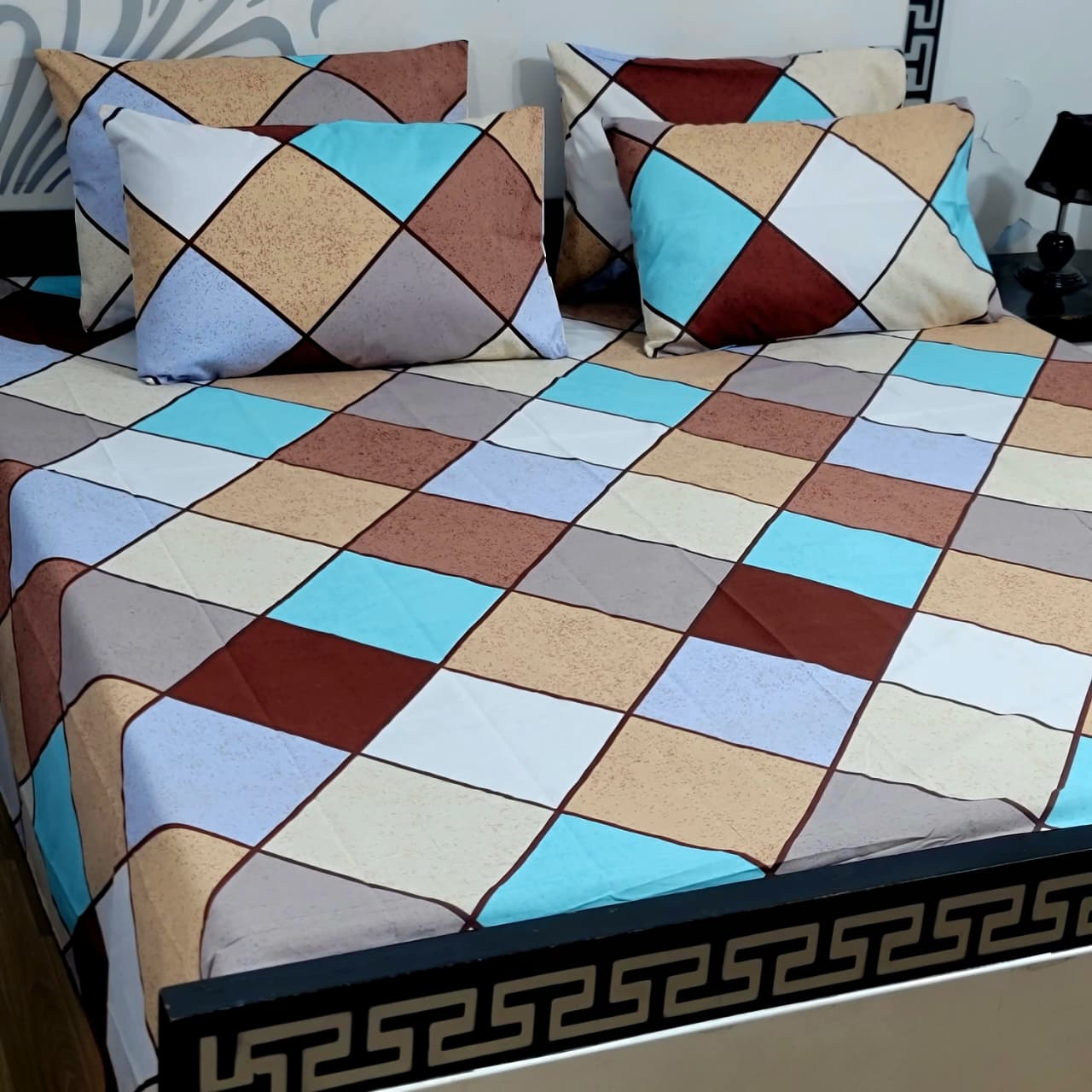 ⚜️ 5 PC Export Quality Pure Cotton Bedsheets Set⚜️