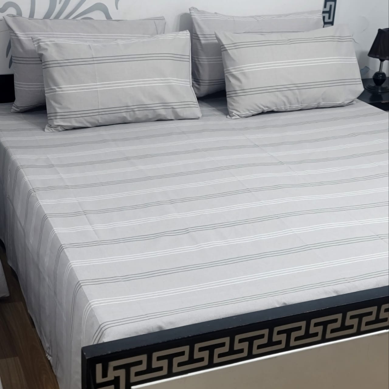 ⚜️ 5 PC Export Quality Pure Cotton Bedsheets Set⚜️