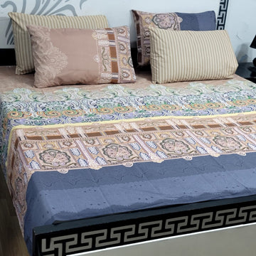 ⚜️ 5 PC Export Quality Pure Cotton Bedsheets Set⚜️