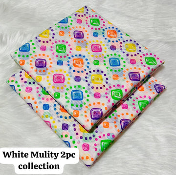 *2pc Lawn Multi Prints *