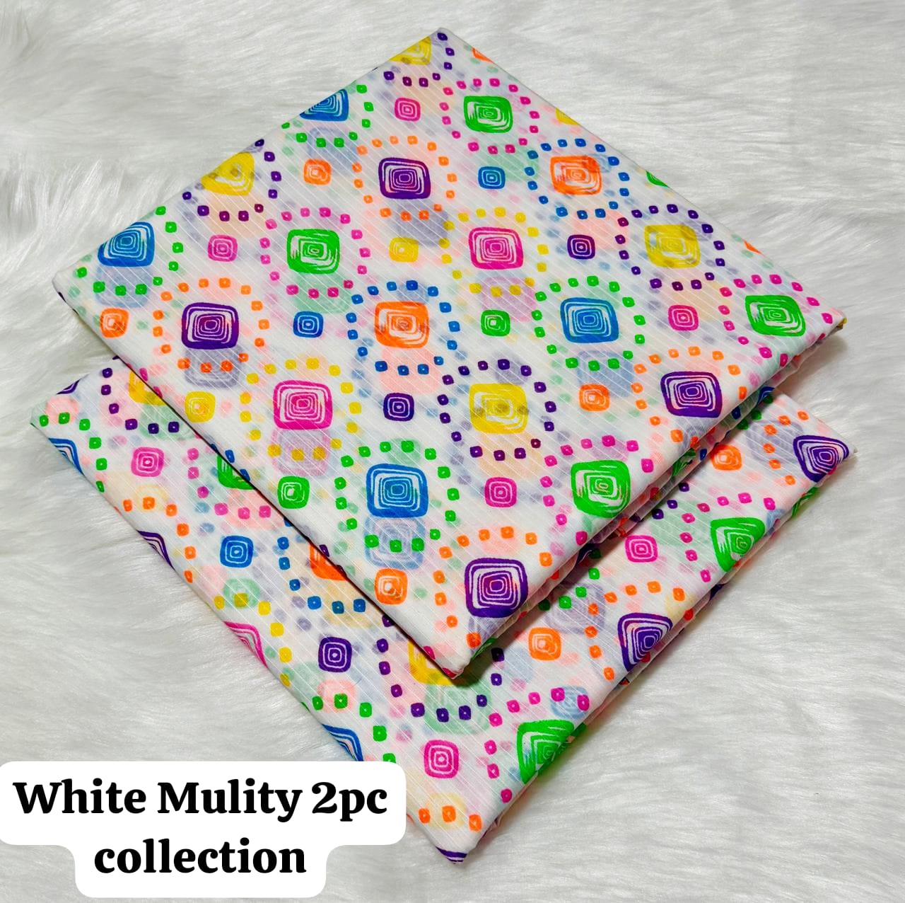 *2pc Lawn Multi Prints *