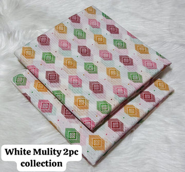 *2pc Lawn Multi Prints *