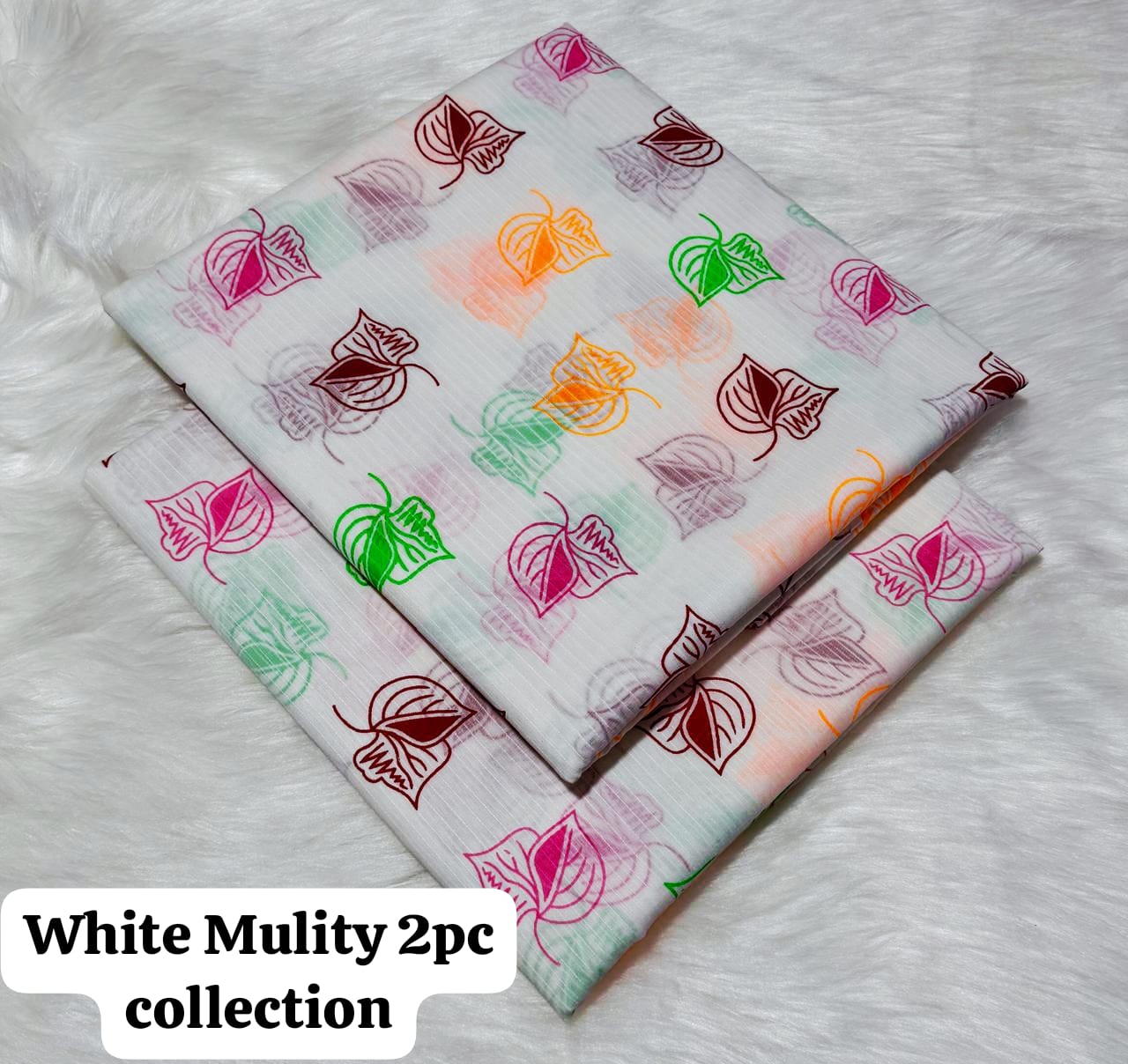 *2pc Lawn Multi Prints *