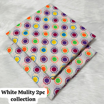 *2pc Lawn Multi Prints *
