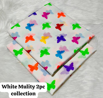 *2pc Lawn Multi Prints *