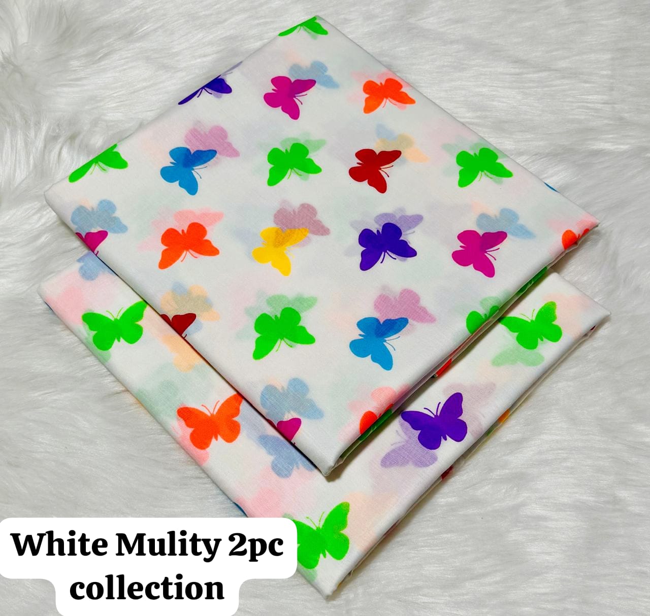 *2pc Lawn Multi Prints *