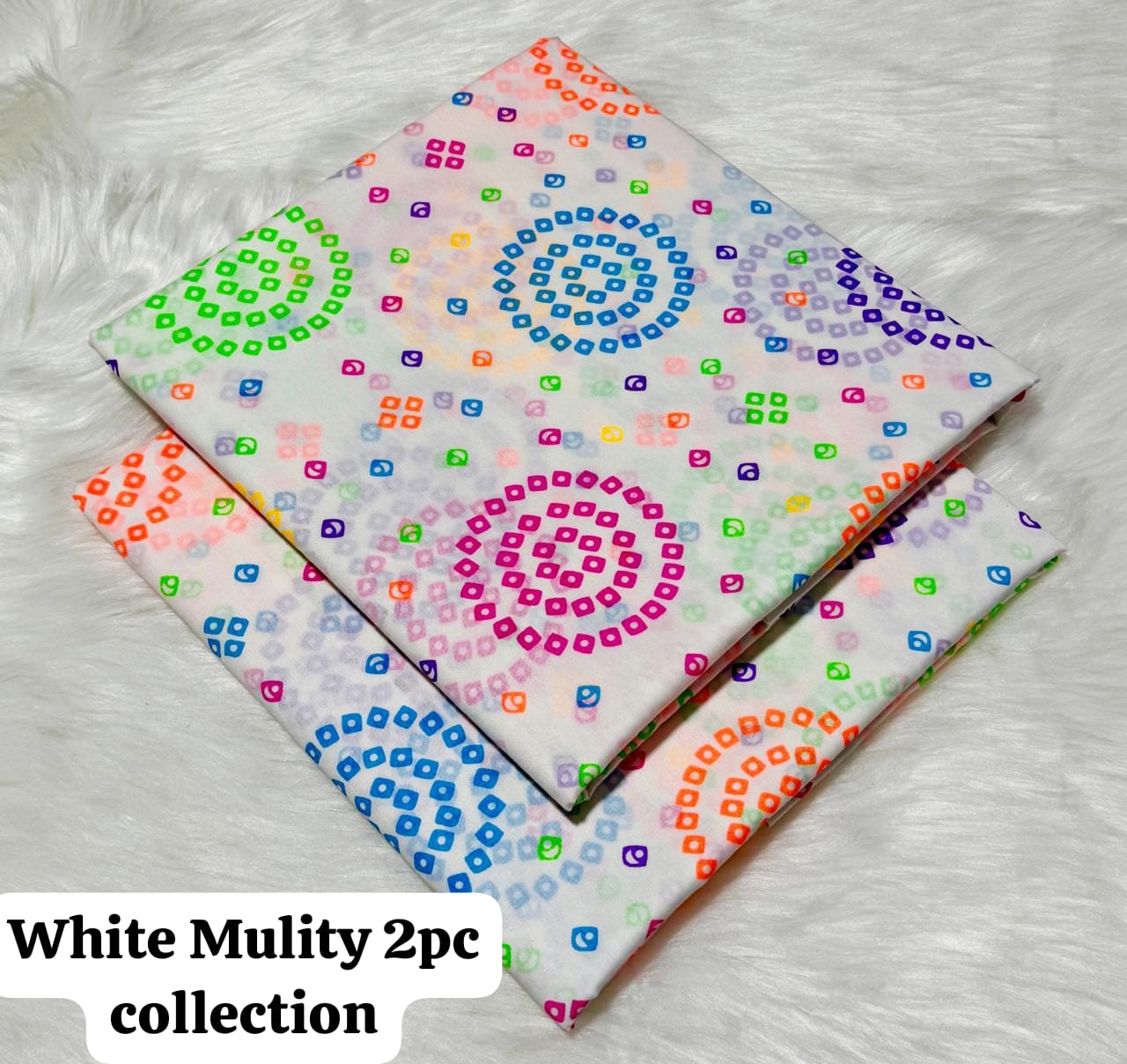 *2pc Lawn Multi Prints *