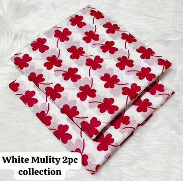 *2pc Lawn Multi Prints *