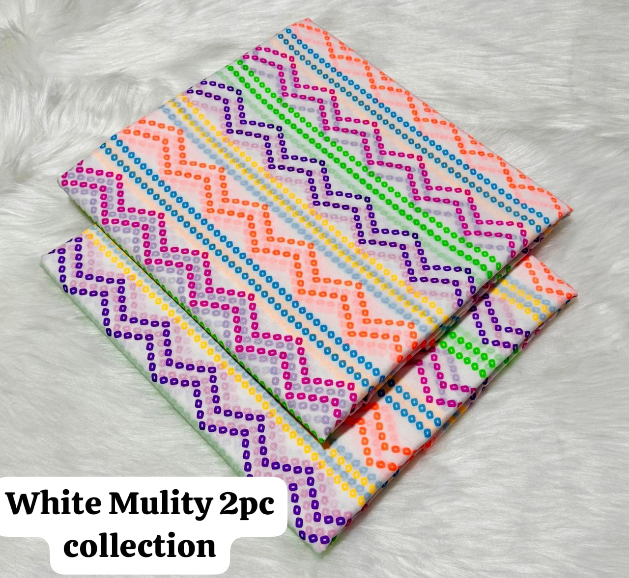 *2pc Lawn Multi Prints *