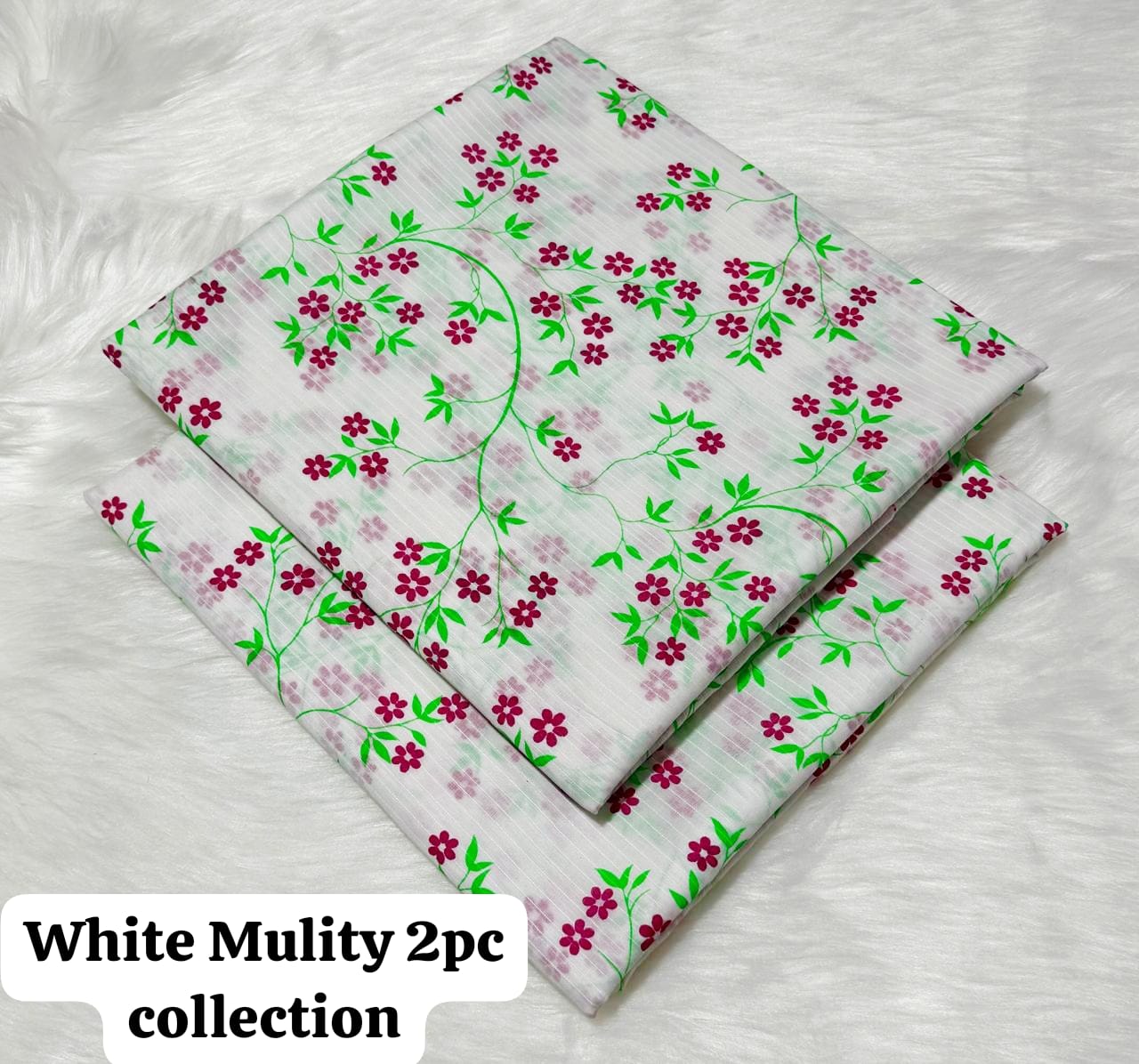 *2pc Lawn Multi Prints *