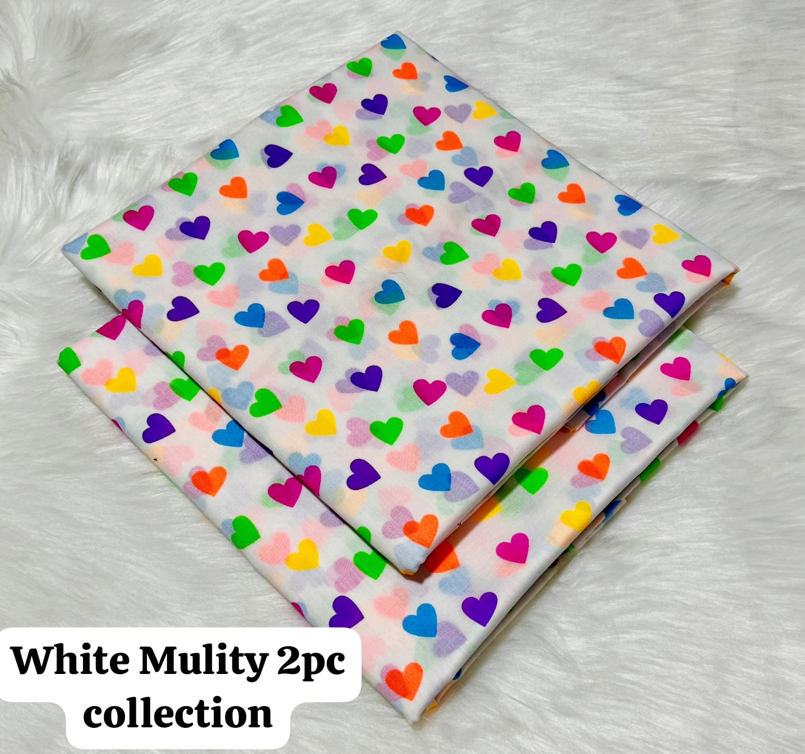 *2pc Lawn Multi Prints *
