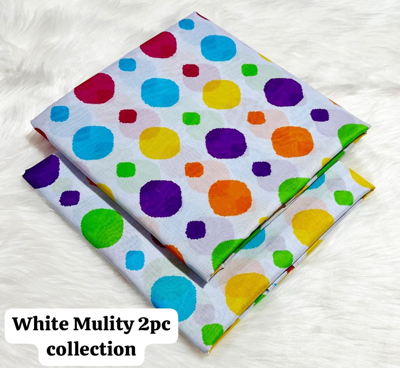 *2pc Lawn Multi Prints *