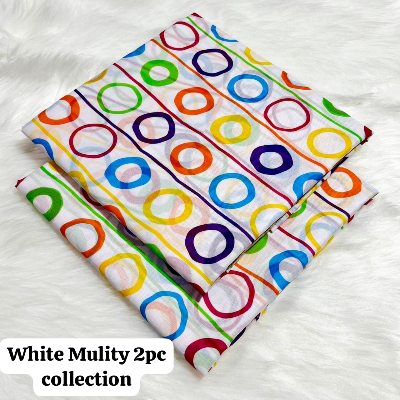 *2pc Lawn Multi Prints *