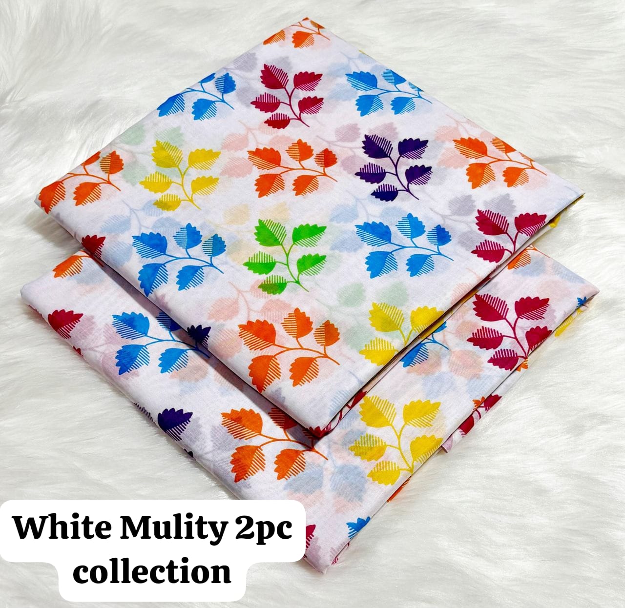 *2pc Lawn Multi Prints *