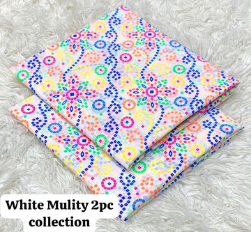 *2pc Lawn Multi Prints *