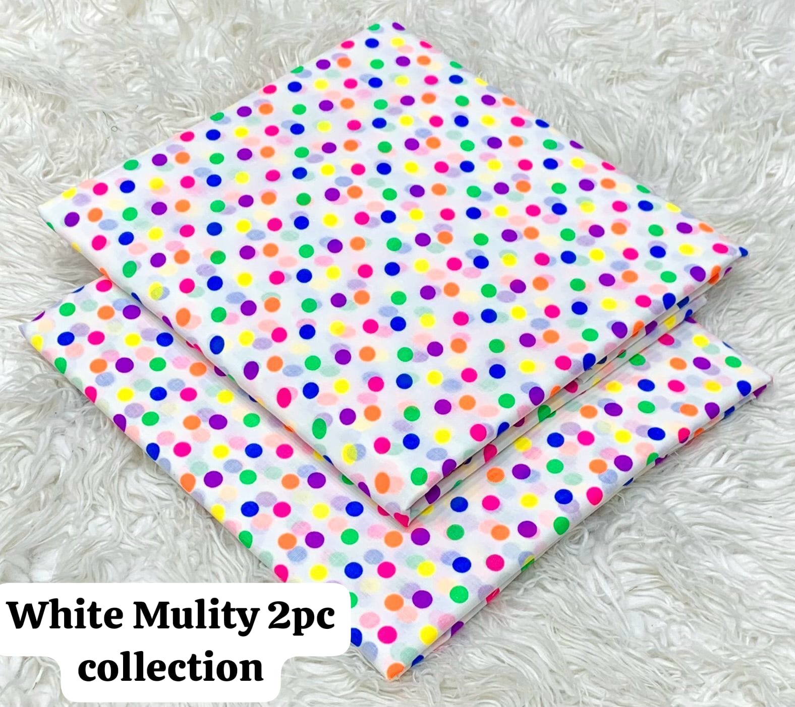*2pc Lawn Multi Prints *