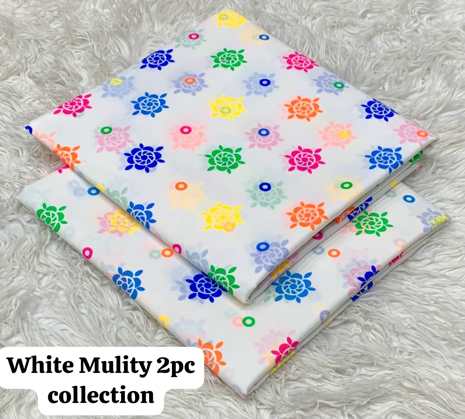 *2pc Lawn Multi Prints *