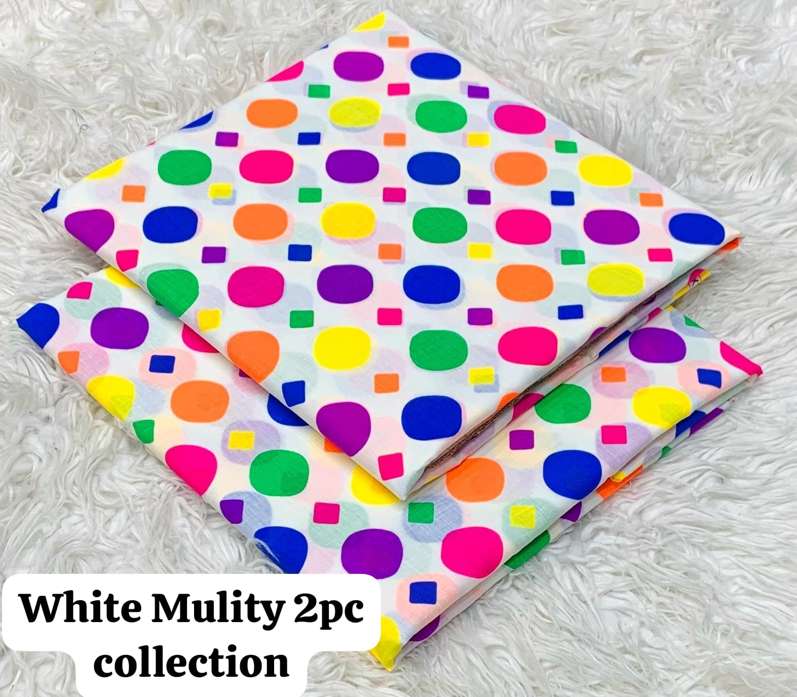 *2pc Lawn Multi Prints *