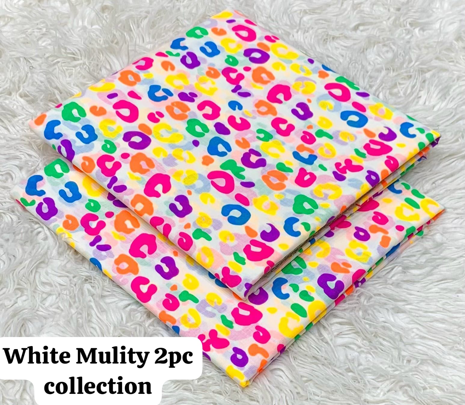 *2pc Lawn Multi Prints *