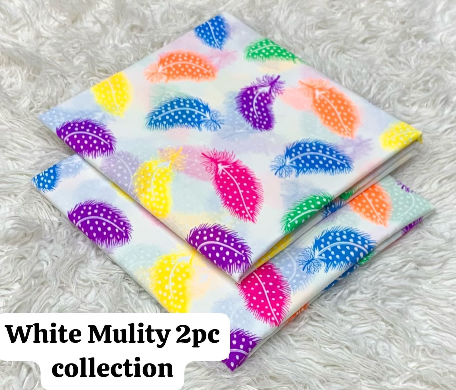 *2pc Lawn Multi Prints *