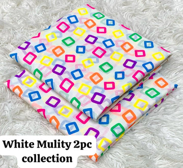 *2pc Lawn Multi Prints *