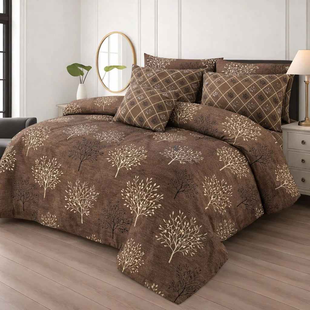 7 pcs Comforter Set(Design MZk-364)