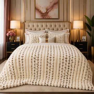 Luxury Puffy Ac blanket ( DZN 7709 )