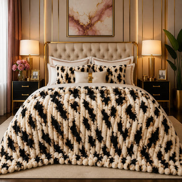 Luxury Puffy Ac blanket ( DZN 7713 )