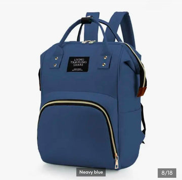 Mommy Bag Backpack Large Capacity Nappy Bag Waterproof Diaper Backpack Multipurpose Travel Bag