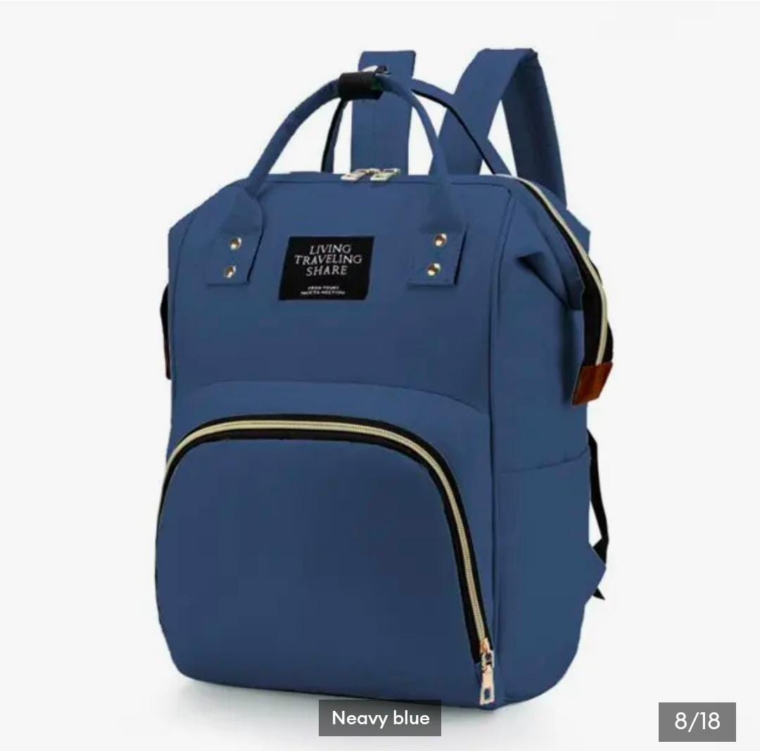 Mommy Bag Backpack Large Capacity Nappy Bag Waterproof Diaper Backpack Multipurpose Travel Bag