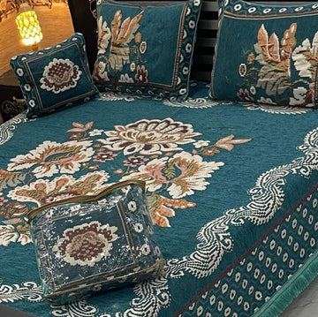 4Pc Velvet Jaquard Bedsheet (Ds No 10104 )