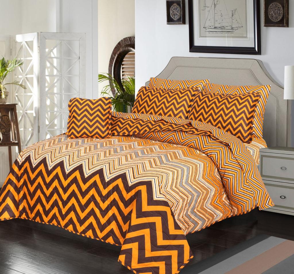 King Cotton Comfurter set 7pcs(Design MZk-230)