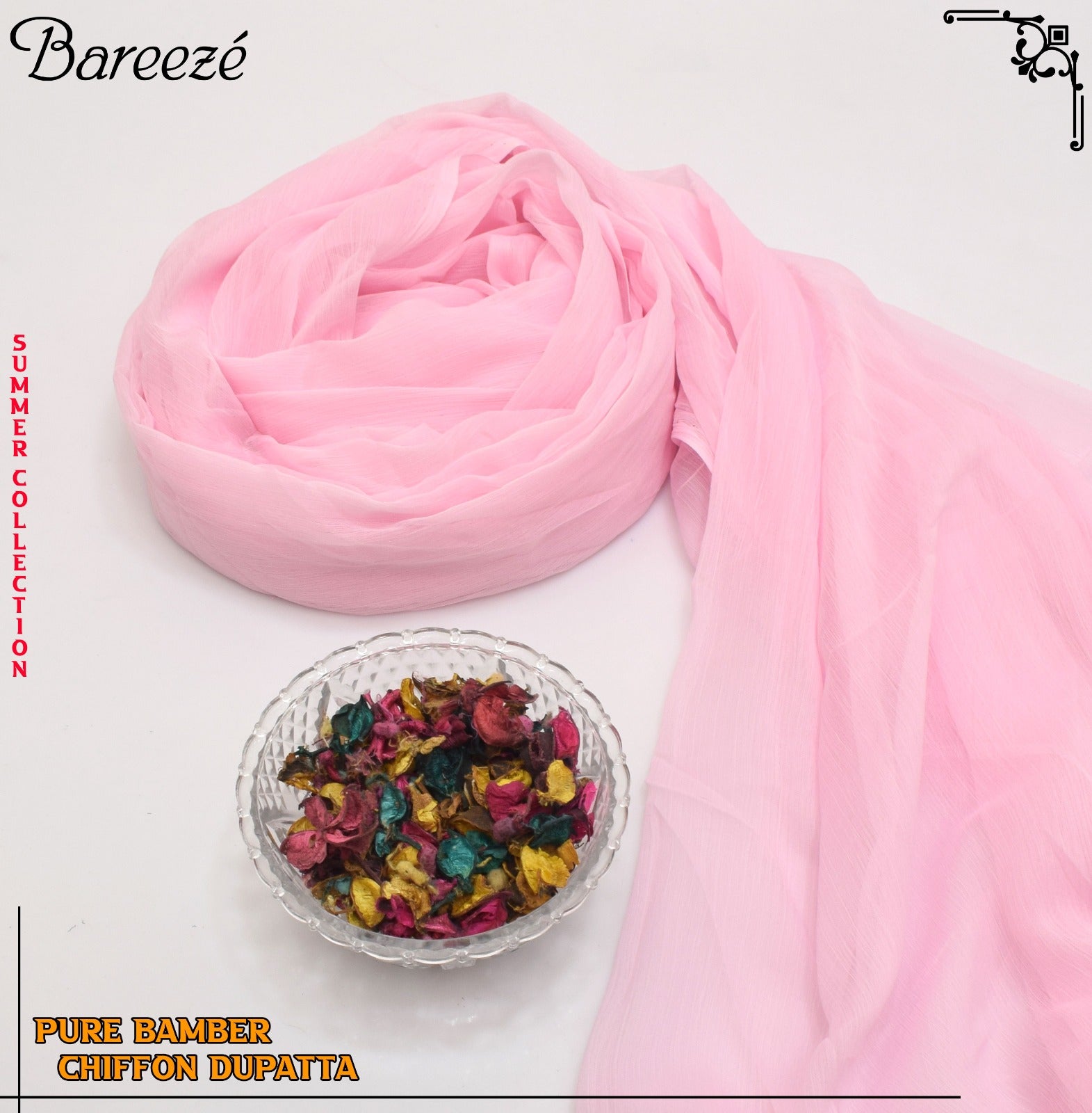 Breeze Plian Chiffon Dupatta(DZD-2272)