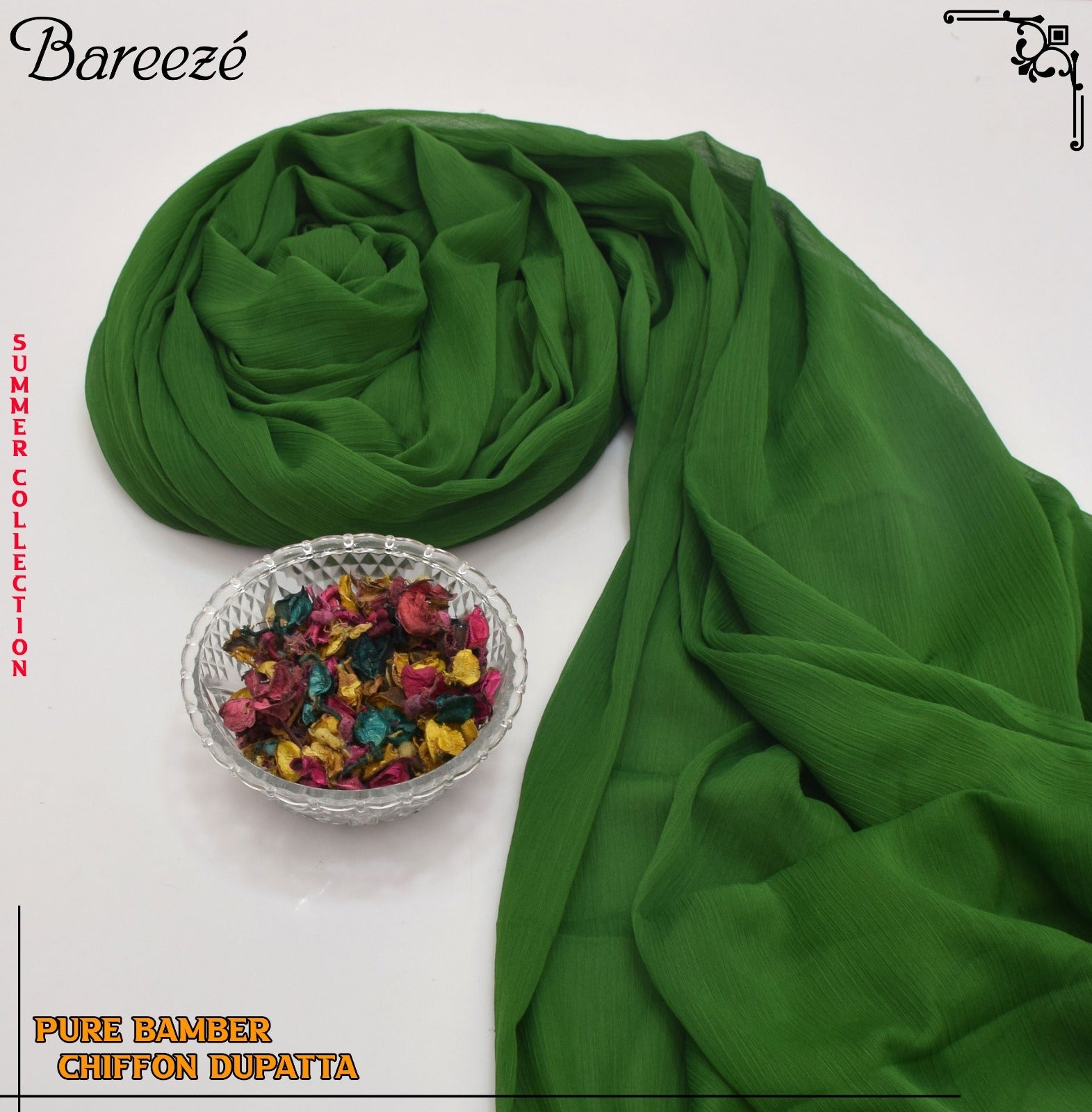 Breeze Plian Chiffon Dupatta(DZD-2269)