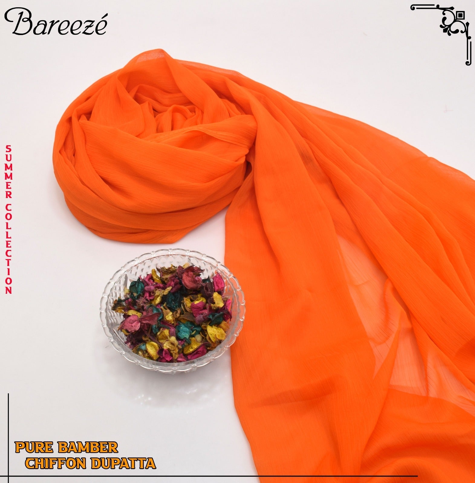 Breeze Plian Chiffon Dupatta(DZD-2270)