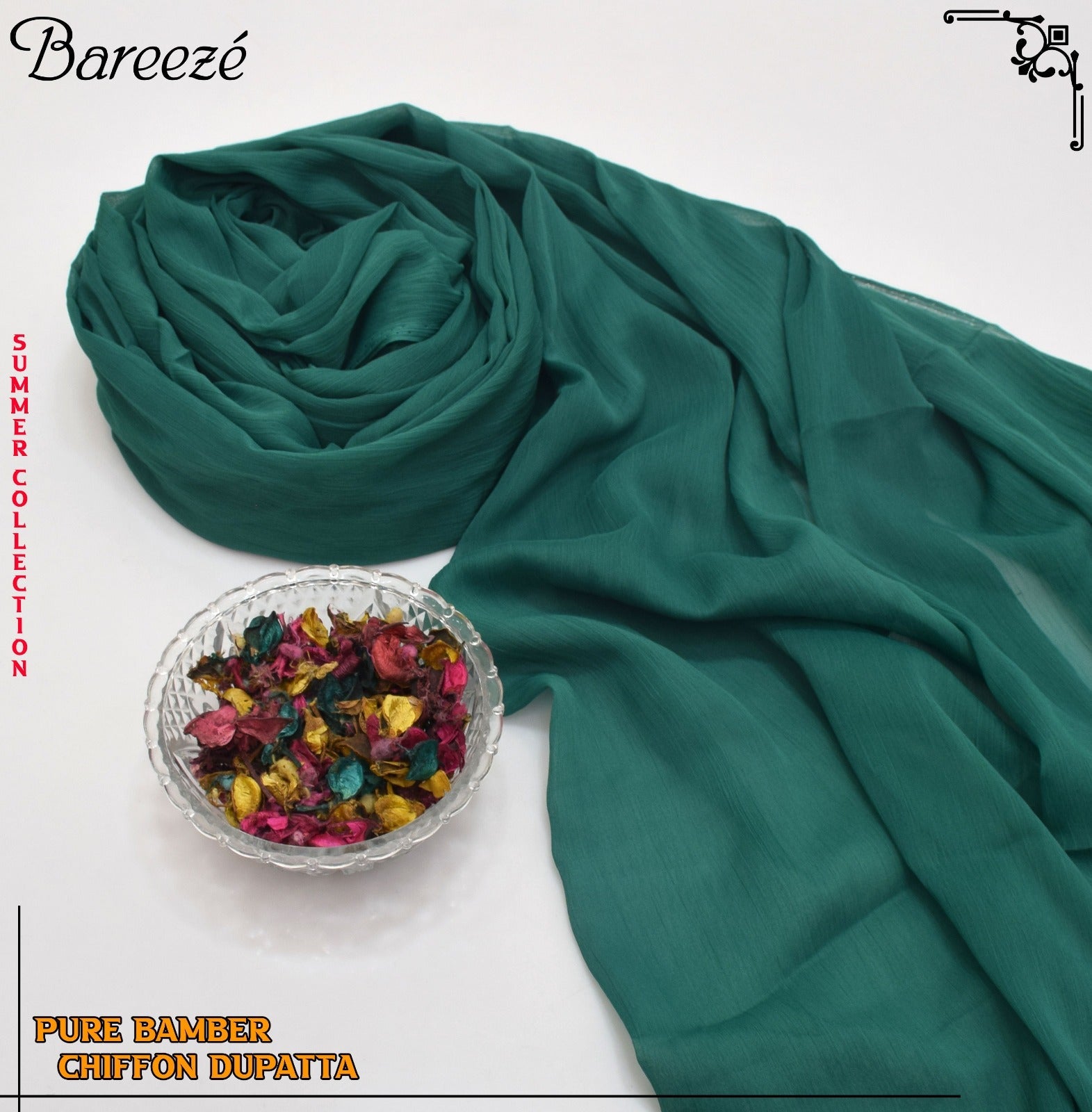 Breeze Plian Chiffon Dupatta(DZD-2263)