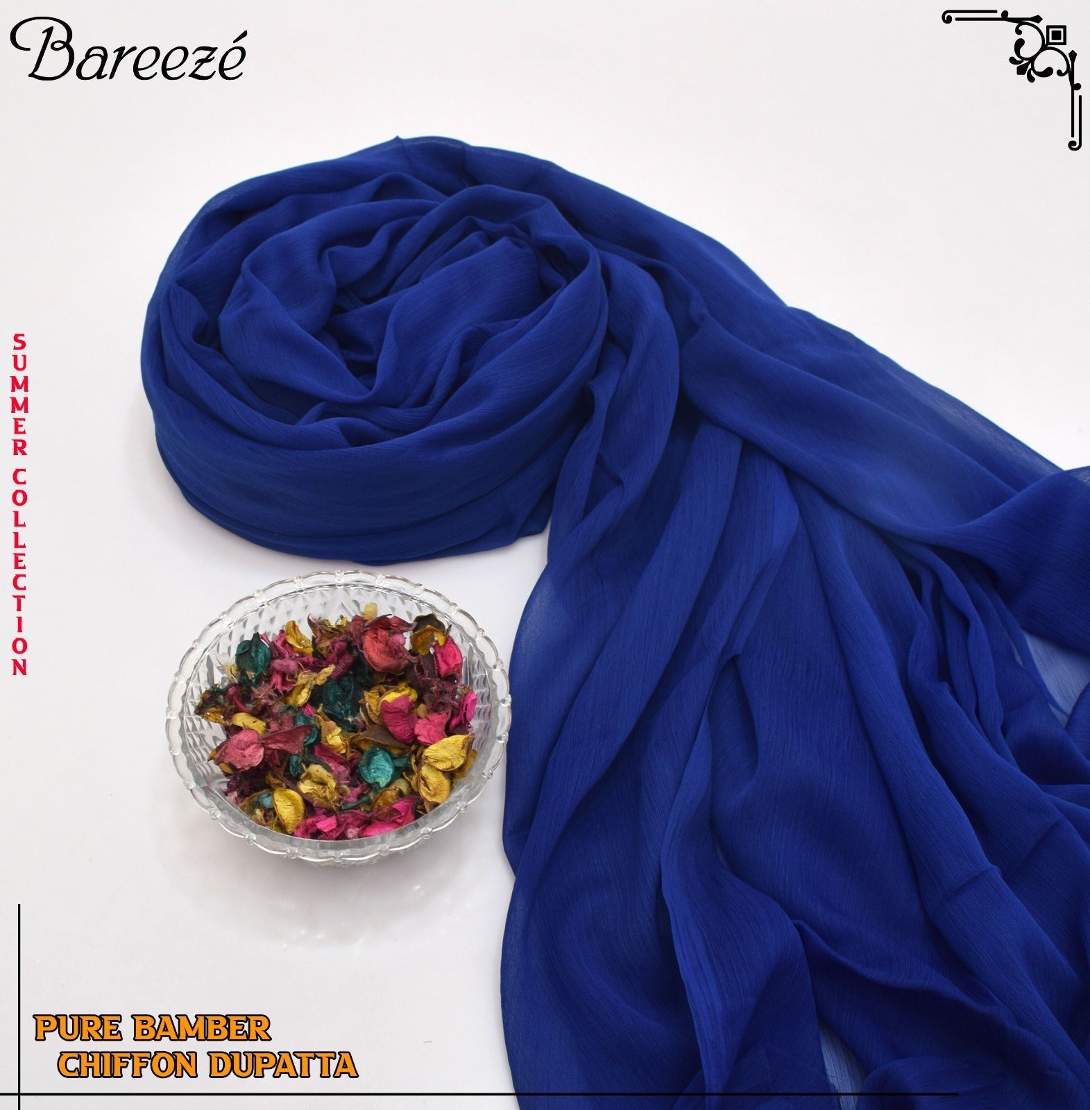 Breeze Plian Chiffon Dupatta(DZD-2265)