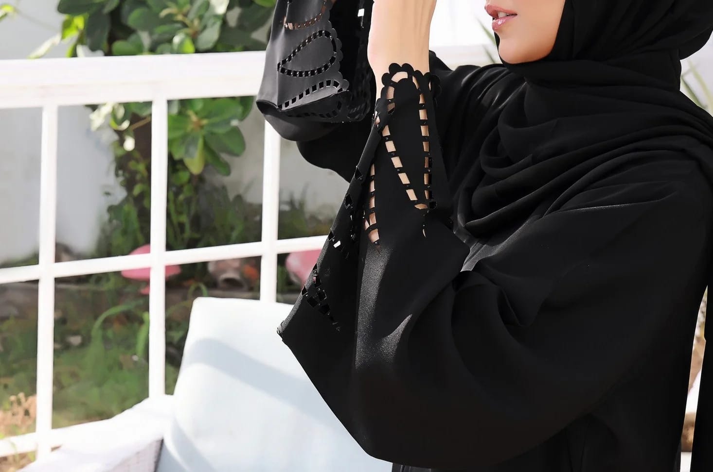 Abaya Stone Work(Dgh-135)