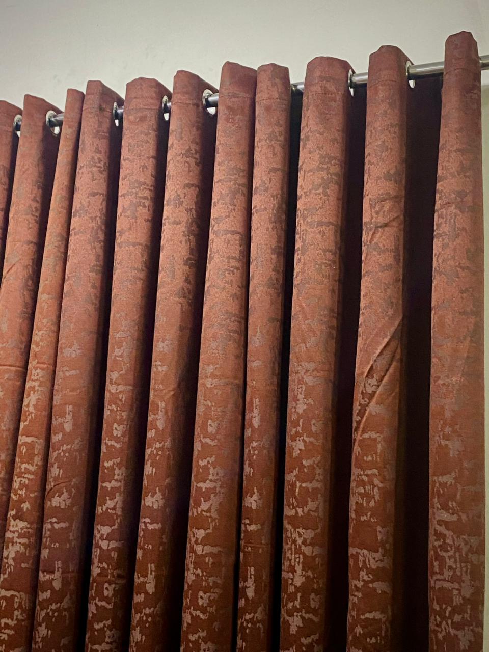 ✨ EXPORT PLAIN JUMBO -SELF SHADED JACKARD CURTAINS✨