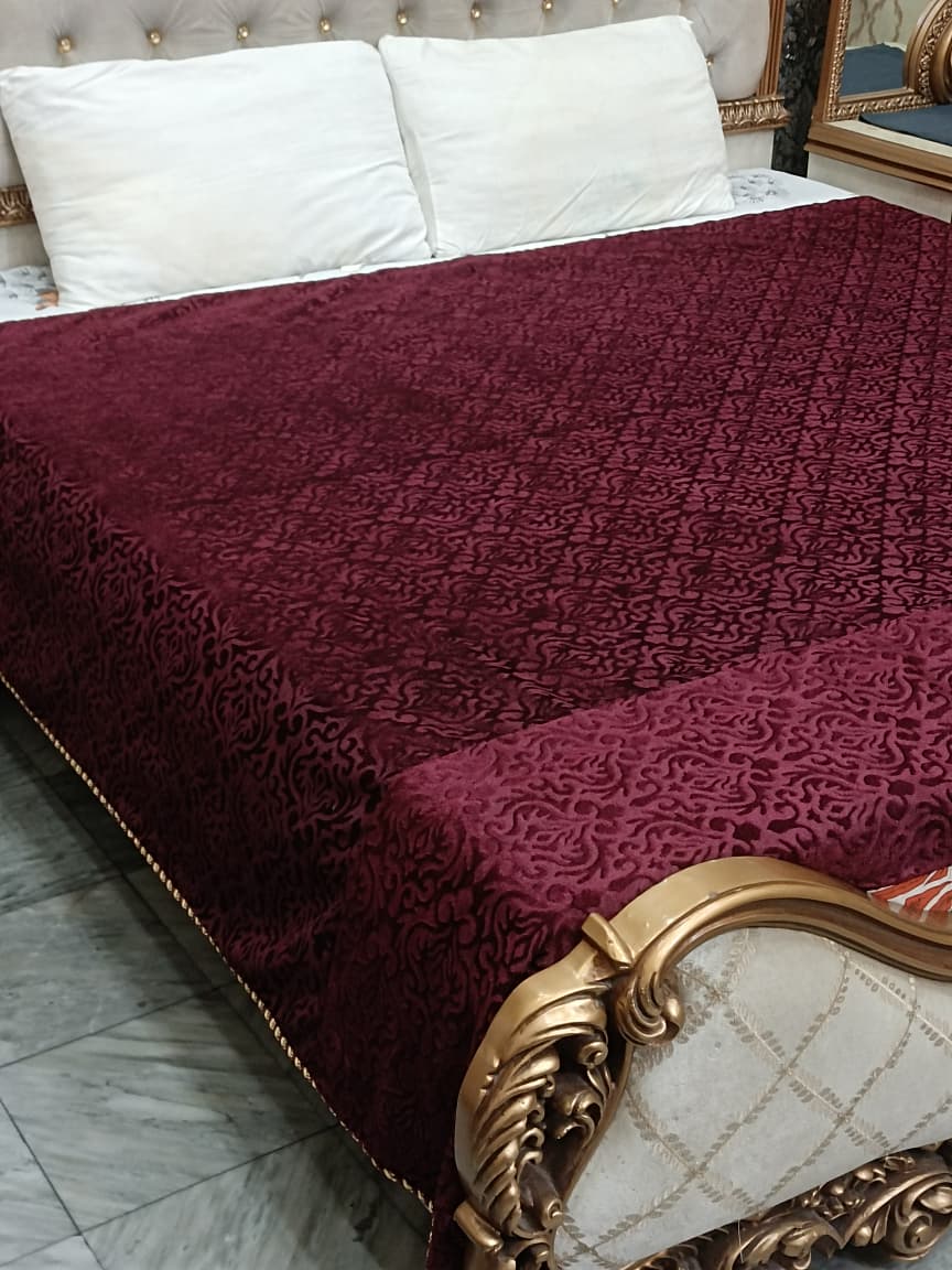 Emboss Razai Cover – Premium Textured Bedding