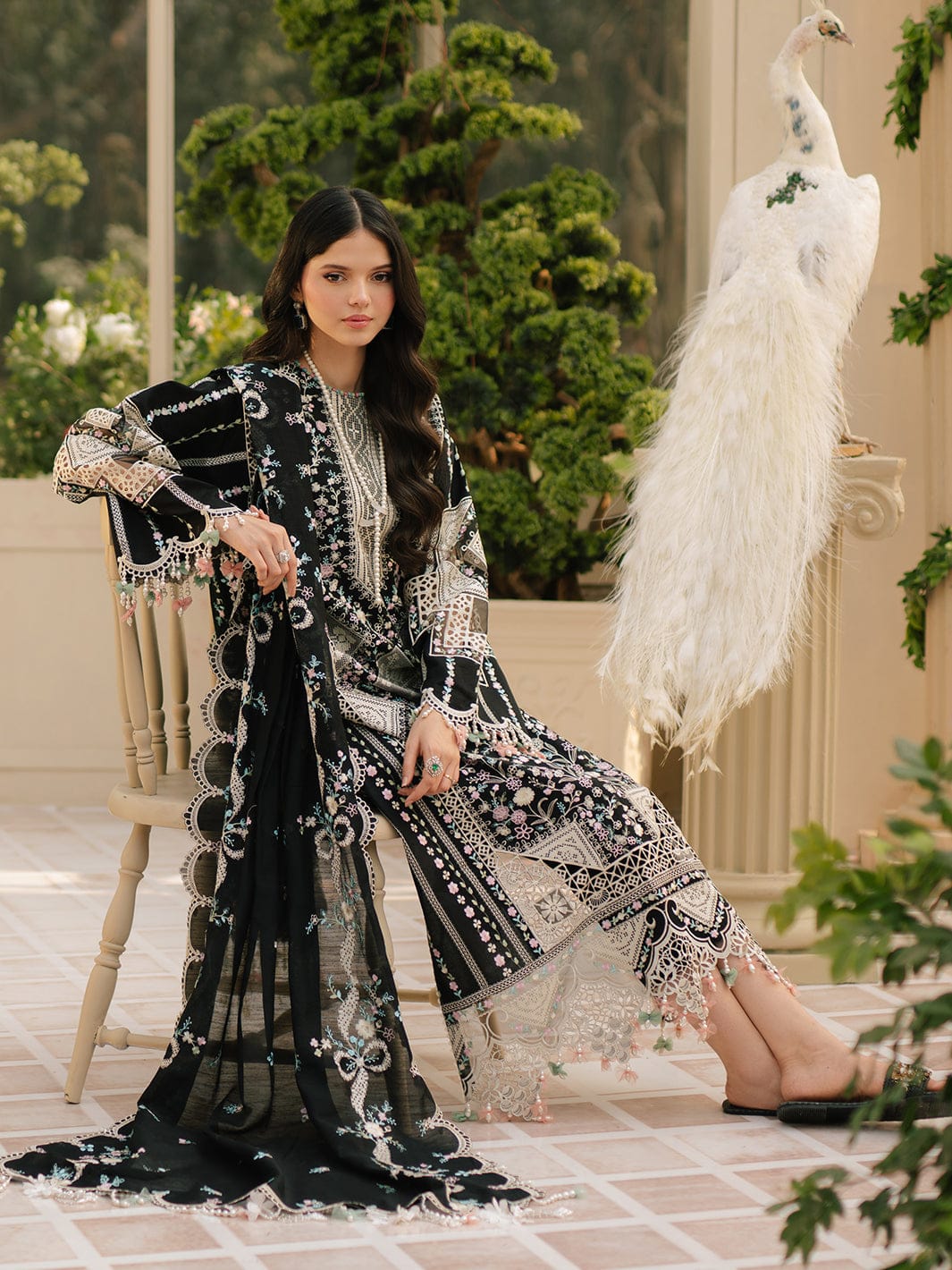 BIN ILYAS | UNSTITCHED LAWN 3PC