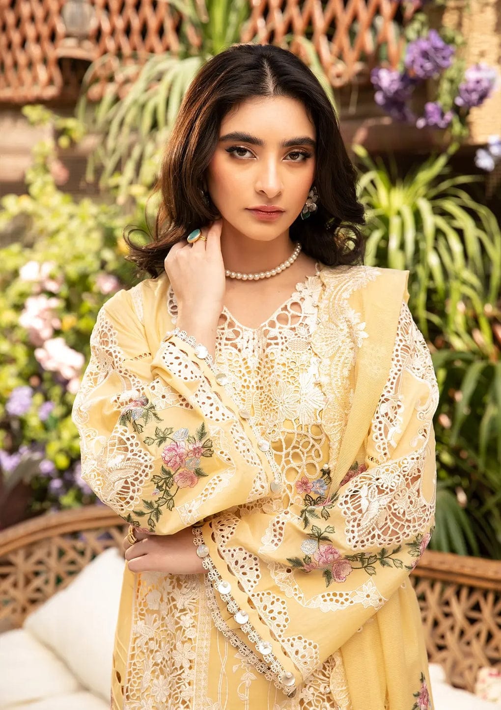 ELAF | ROSHNE | UNSTITCHED LAWN 3PC
