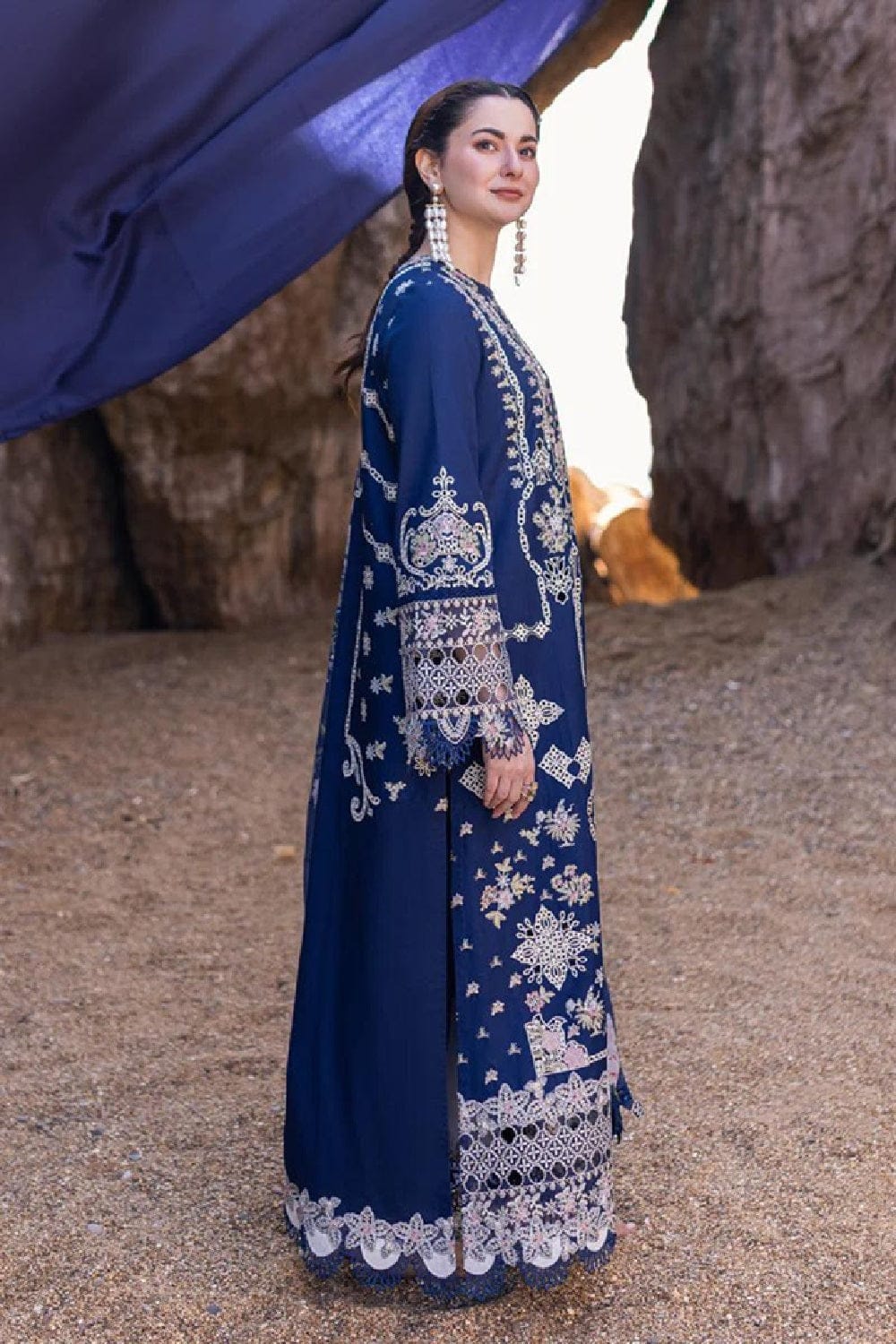QALAMKAR | SAHIL KINARAY | 3 PC LUXURY LAWN