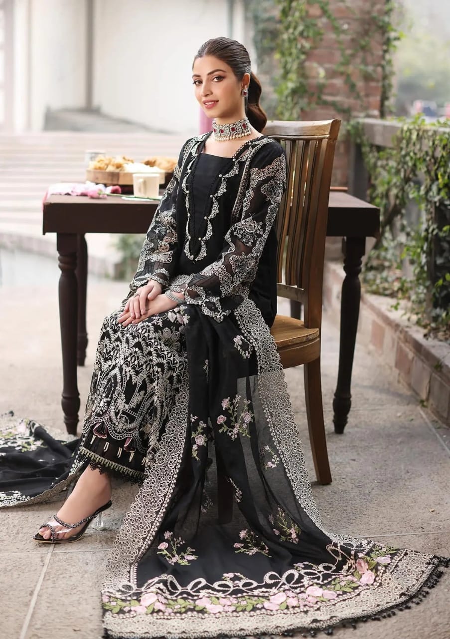 KAHF | NOOR | UNSTITCHED LAWN 3PC