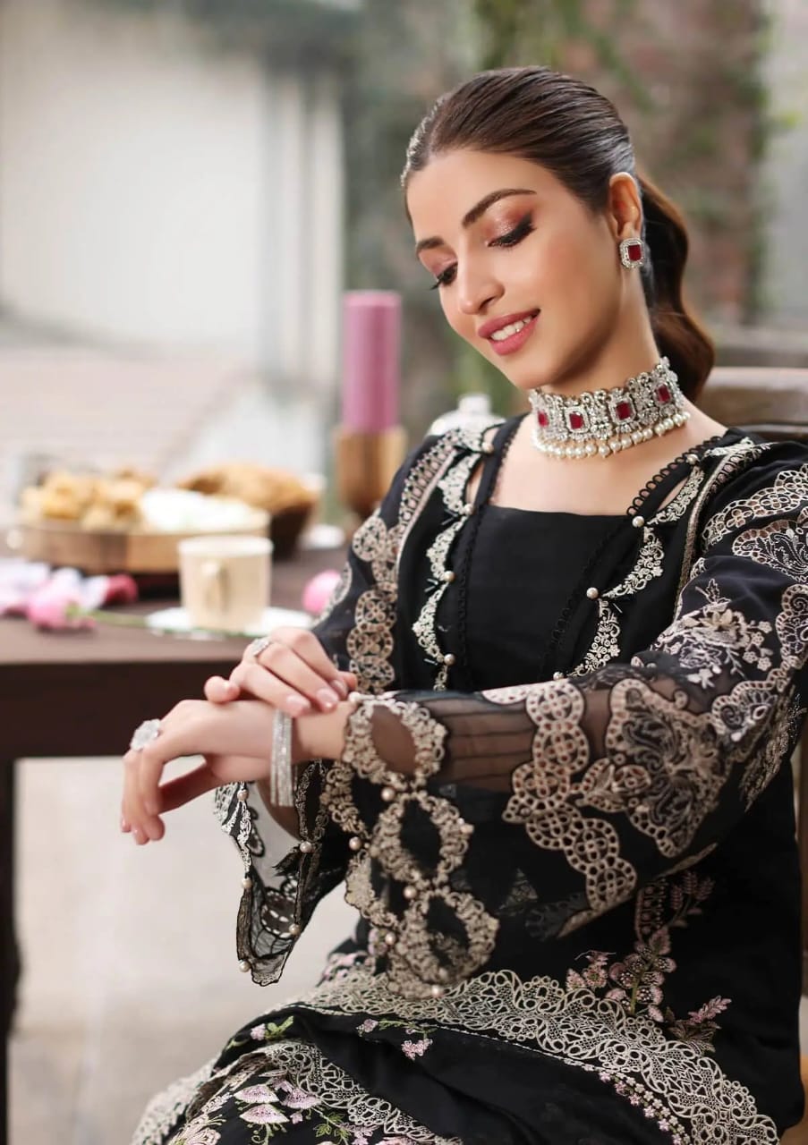 KAHF | NOOR | UNSTITCHED LAWN 3PC