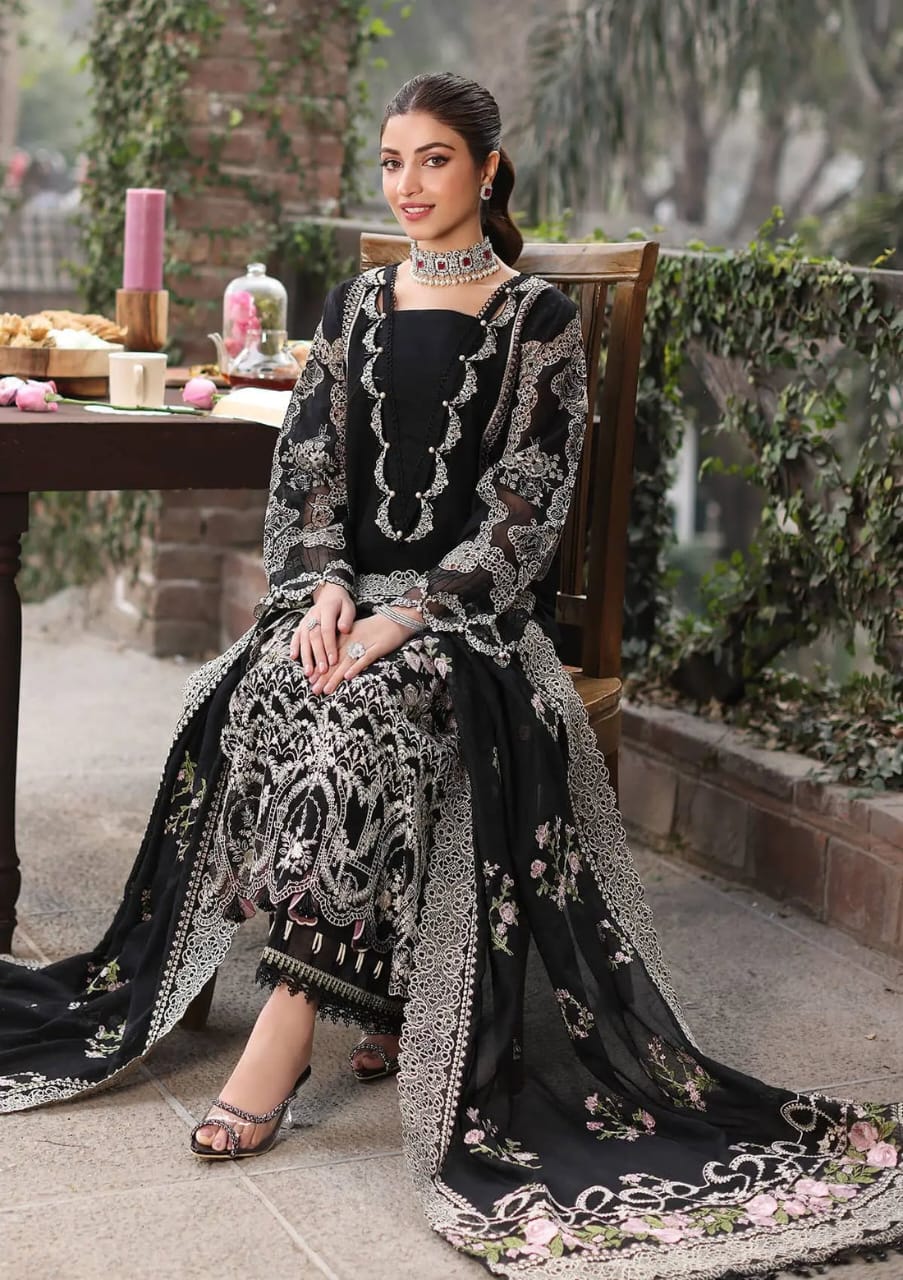 KAHF | NOOR | UNSTITCHED LAWN 3PC